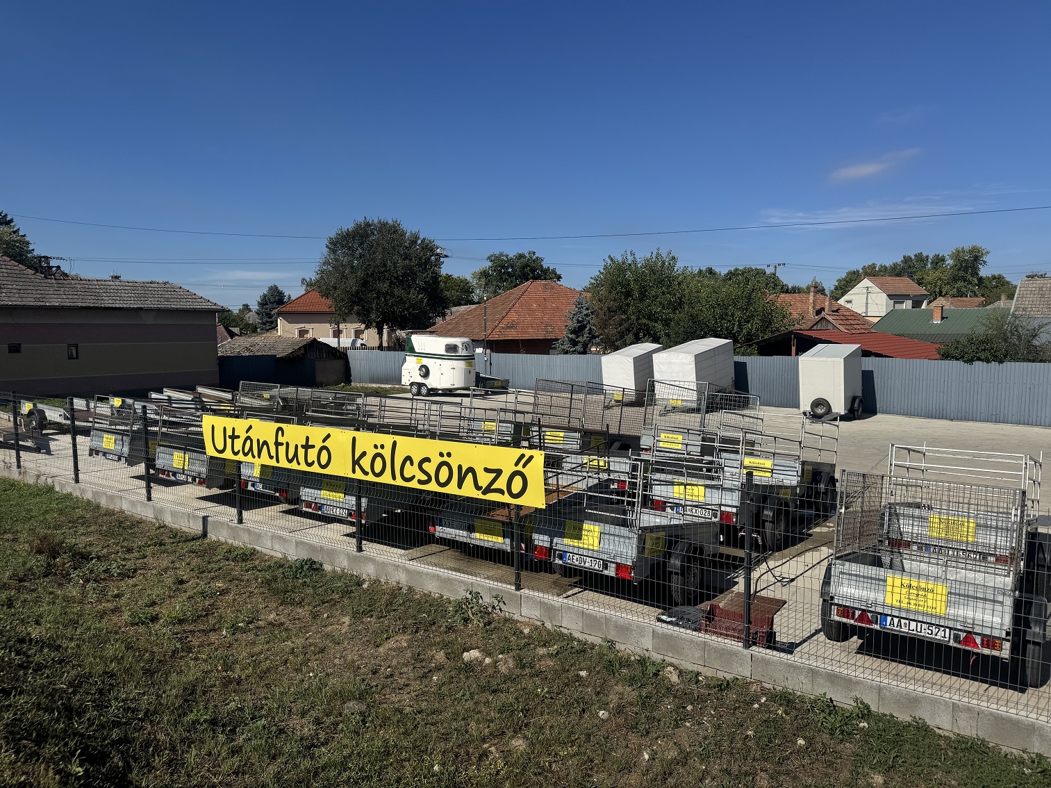 Utánfutó kölcsönzés Csongrád